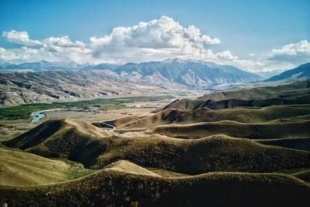 旅行-新疆-喀拉峻草原-手机拍摄-风光 图片素材