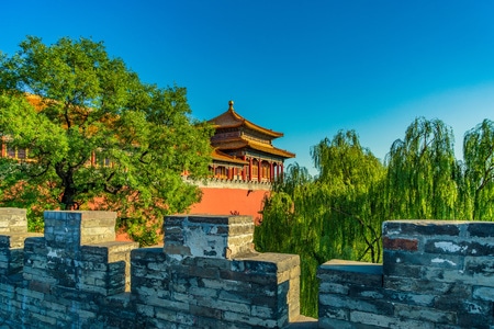 风光-色彩-故宫博物院-秋天-北京 图片素材