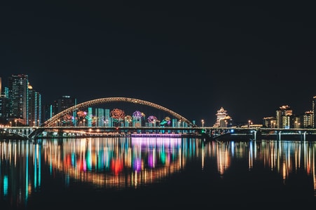 旅行-绵阳-夜幕-城市-城市风光 图片素材