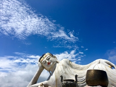 旅拍-在路上-影像-五台山-佛像 图片素材