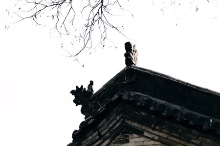 古城-随拍-古建筑-屋檐-檐角 图片素材