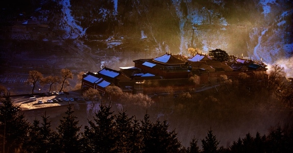 五台山-风光-风景-建筑-五台山 图片素材