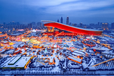 风光-2019inf招募-建筑-夜景-雪景 图片素材