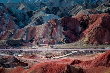 山坡-旅游景点-自驾-啱石-风景 图片素材