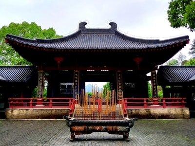 随拍-手机-香坛-缙云仙都-古建筑 图片素材