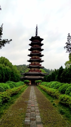 手机-随拍-延庆寺塔-塔-古塔 图片素材
