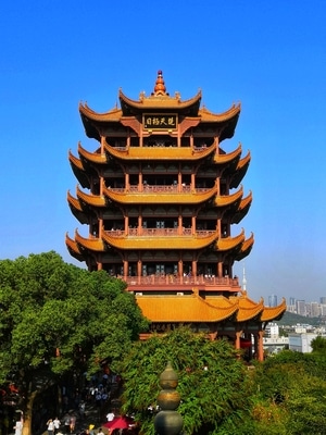 城市天际线-城市地标-旅拍-古建筑-楼阁 图片素材