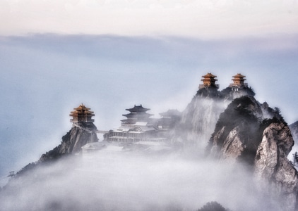 旅行-山水-老君山-风光-风景 图片素材