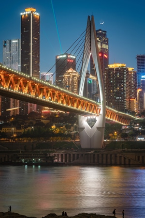 70周年摄影大赛-70周年城市-影-倒影-重庆 图片素材