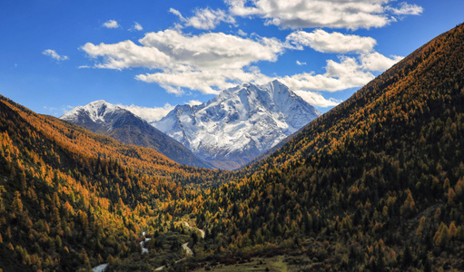 旅行-风光-雪山-川西-川藏线 图片素材