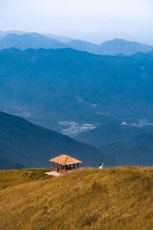 风光-旅行-草地-武功山-山 图片素材