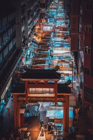 旅行-香港-城市-建筑-街道 图片素材