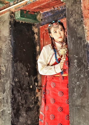 冬日暖阳-人文-人像-女性-女人 图片素材