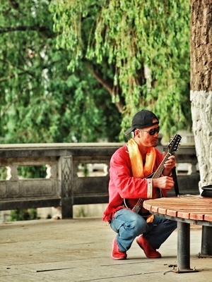 冬日暖阳-人像-人文-男人-男性 图片素材