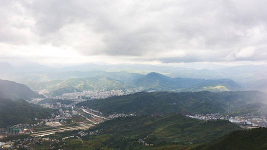 秋日物语-70周年摄影大赛-县城-乡镇-房屋 图片素材