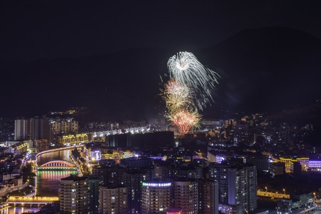 70周年摄影大赛-70周年风光-夜景-城市-城市风光 图片素材