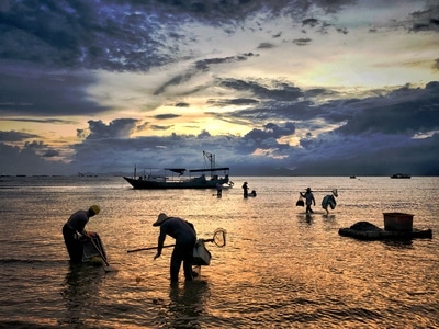海边-iphone-手机-纪实-生活 图片素材