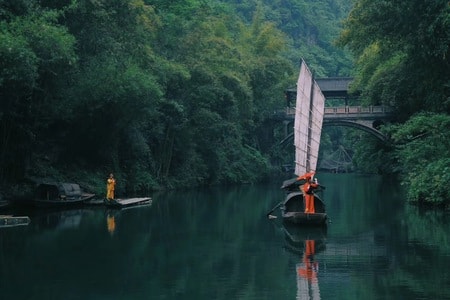 宜昌-三峡人家-风景-风光-自然 图片素材