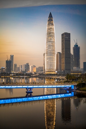 色差-色彩-城市-夜景-风光 图片素材