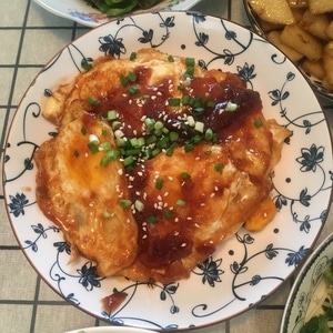 宅家美食-宅家-美食-食物-糖醋荷包蛋 图片素材
