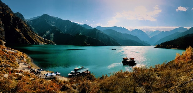 风光-旅行-新疆-色彩-手机摄影 图片素材