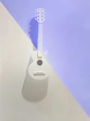 秋日物语-糖果色-吉他-吉他-乐器 图片素材