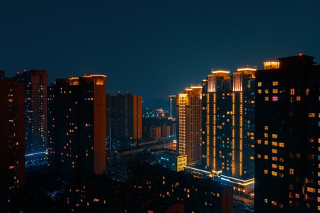 郑州-城市建筑-随拍-生活-夜景 图片素材