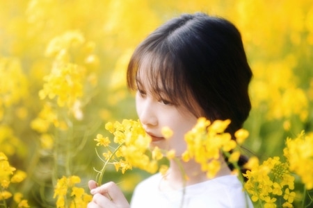 小清新-糖水片-户外-校园-写真 图片素材