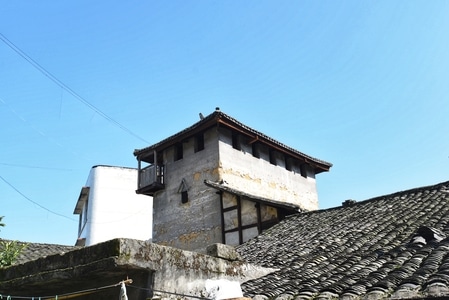 旅行-情绪-秋天-风景-古镇 图片素材