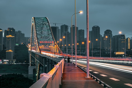 重庆-旅行-夜景-城市-建筑 图片素材