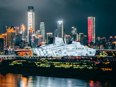 重庆-旅行-夜景-城市-城市风光 图片素材