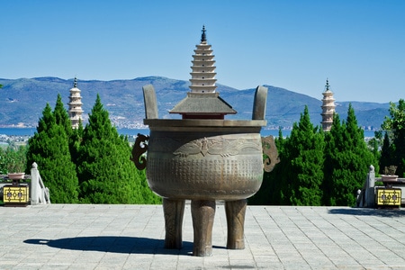 崇圣寺-大理-旅行-崇圣寺-鼎 图片素材