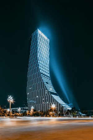 成都-建筑-空间-建筑-欧洲中心 图片素材