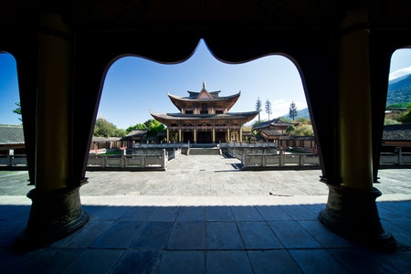 崇圣寺-大理-旅行-崇圣寺-寺院 图片素材