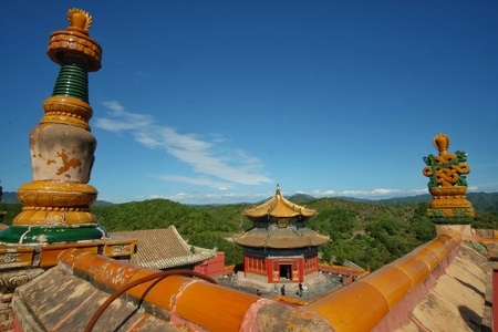 普陀宗乘-承德避暑山庄-古建筑-古建筑-普陀宗乘 图片素材