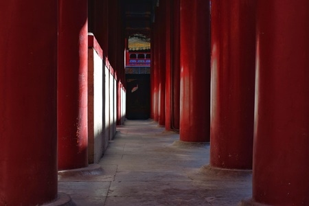 普陀宗乘-承德避暑山庄-古建筑-普陀宗乘-古建筑 图片素材