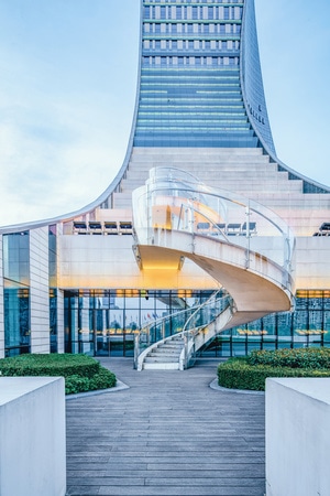 成都-建筑-空间-建筑-欧洲中心 图片素材