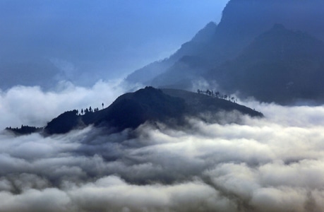 四川长宁-风光-中国必胜-山-山峰 图片素材