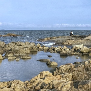 海边-阳江-生活-场景-手机 图片素材