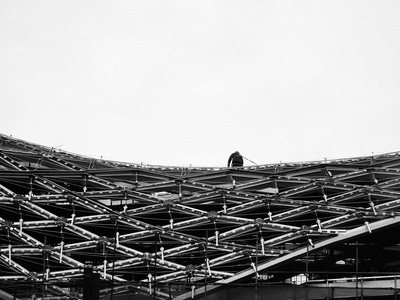 场景-街拍-抓拍-华为p30pro-黑白 图片素材