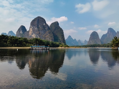 桂林市-场景-色彩-风景-华为p30 图片素材