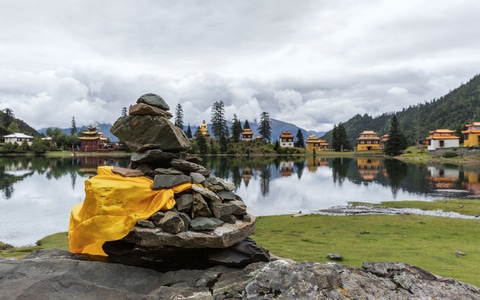 藏区-纪实-旅行-风景-石头 图片素材