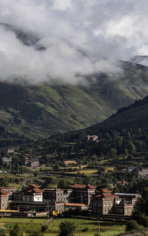 风景-旅行-田园-藏寨-风光 图片素材