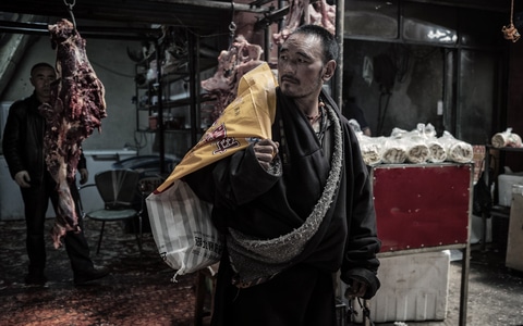人间百味-藏族-纪实-市场-藏族 图片素材