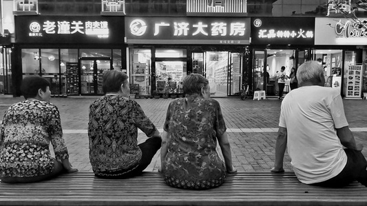 人间百味-纪实-手机摄影-黑白-街拍 图片素材