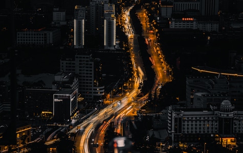 碎片-高楼-夜景-建筑-城市 图片素材