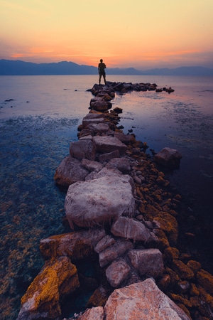 碎片-旅拍-风景-湖泊-湖 图片素材