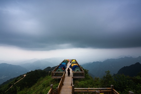 风景-风光-风景-栈道-观景台 图片素材