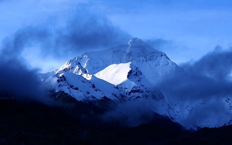 你好2020-旅行-西藏-珠峰大本营-雪山 图片素材