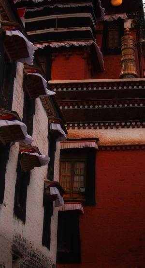 在路上-西藏-旅拍-风光-扎什伦布寺 图片素材